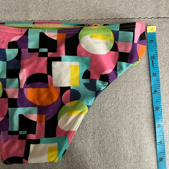 [US28] ARENA Girl's Marble Jr Tankini Black/Leaf- EUC - Picture 6 of 9